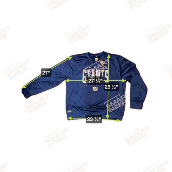 NY Giants Men’s XXL NFL Combine Pullover NWT Athletic Licensed - Picture 4 of 8
